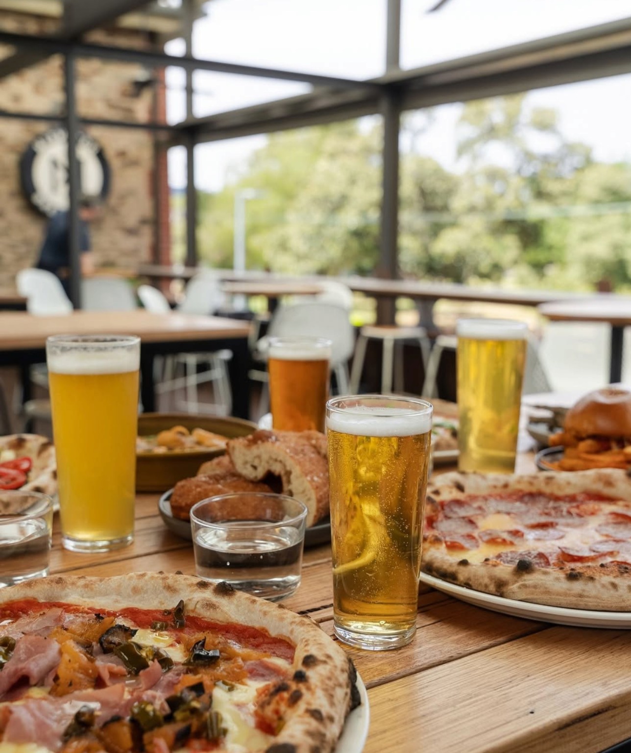 Craft beer and wood-fired pizza at HC317