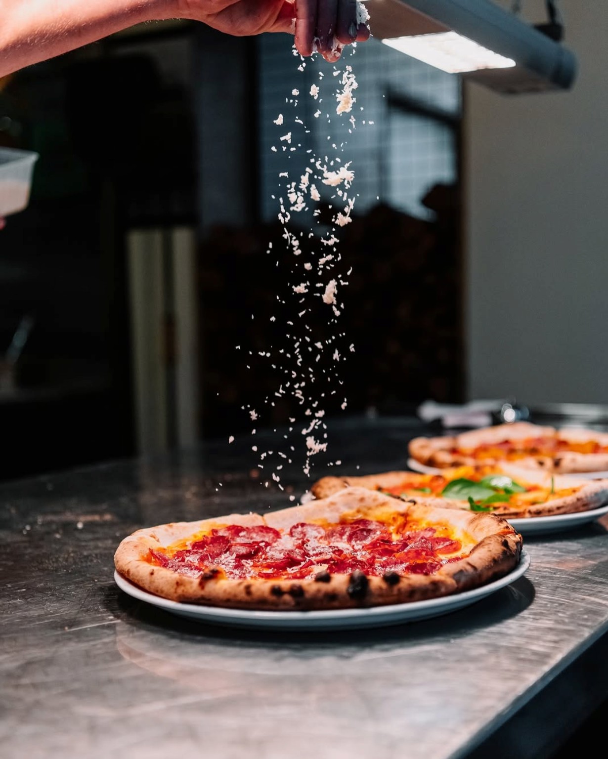 Wood fired pizza at HC317